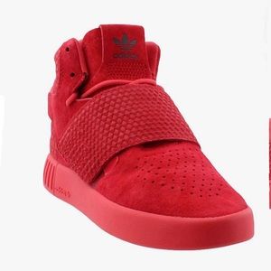 Adidas Tubular Invader Triple Red Sneakers
